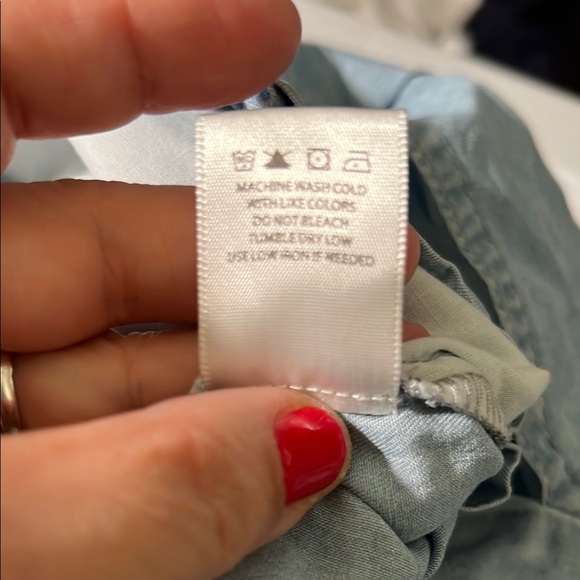 Indigo Rising Chambray Denim Joggers - Picture 11 of 13